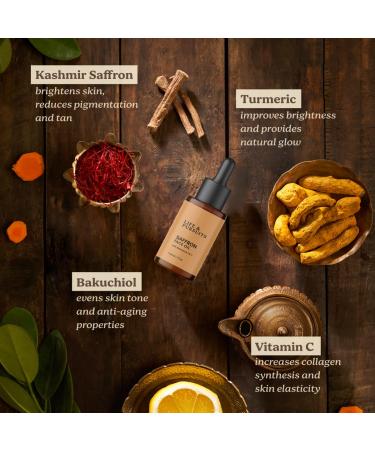 Life & Pursuits Saffron Face Oil - Anti-Aging Moisturizer with Kashmir Saffron & Vitamin C for Brightening Dark Spots & Fine Lines - 1 Fl Oz - Buy Online on GoSupps.com