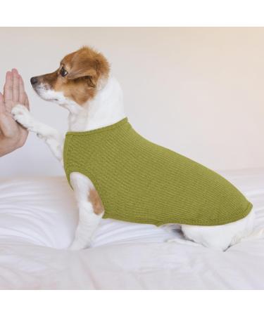 Shop Hjumarayan Thin Dog Sweater for Medium-Sized Dogs | Washable Striped Fleece Shirt for Corgis & Dachshunds - Buy Online on GoSupps.com
