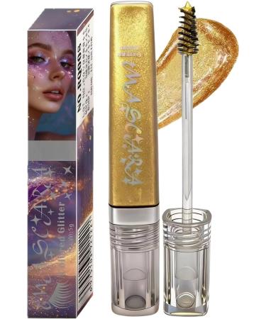 Glitter Mascara Intense Volume 5g Lengthening Mascara Smudge-Proof For Sensitive Eyes Women Mothers Girlfriends Evening Wear Weddings - Buy Online on GoSupps.com