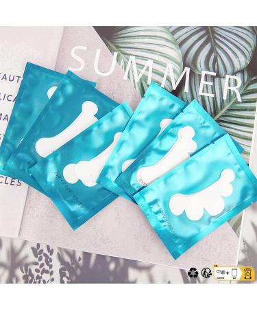 Lunamoon Eye Pads for Eyelash Extensions 50 Couples of Flower Blue Eye Patches for Lifting & Coloring Ultimate Eyelash Pads - Buy Online on GoSupps.com