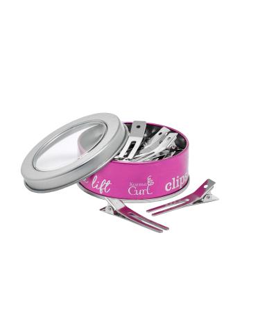 Kozma Curl Clips  10pcs  Metal Roots Clips  Curly Hair Styling  Double Prong Clips  Root Lift Clips  Volume Clips  Clips for Curly Hair