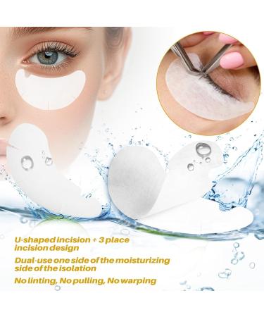 Hydrogel Eye Gel Pads - 50 Pairs for Lash Extensions | MAQIHAN | Essential Under Eye Patches for Makeup Artists & Beauty Professionals - Buy Online on GoSupps.com