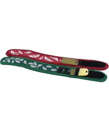 KDA Mosquito Repellent Bracelets for Adults - Safe Nylon Design - Effective Red & Green Mosquito Protection - Buy Online on GoSupps.com