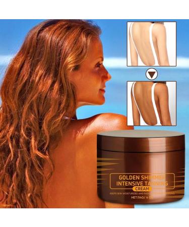  Jukeoiu Jukeoiu Iridescent Tanning Gel Intense Golden Glow and Radiance for a Tan Nourishing Self-Tan for Beach Camping - Buy Online on GoSupps.com