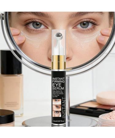 Under Eye Bag Cream for Women - 15ml Hydrating Firming Refreshing Formula | Illuminating Eye Lotion 15ml for Men & Women Daily & Travel Use - Buy Online on GoSupps.com