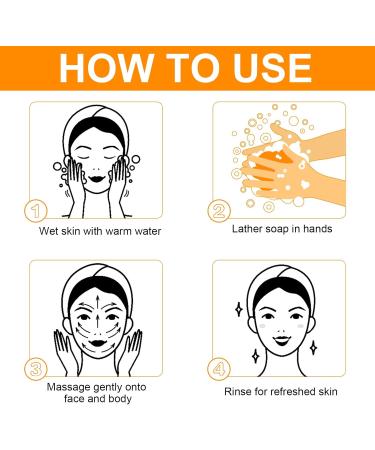 Kojic Acid Soap - Turmeric Soap Bar - Natural Soap - Lemon Turmeric Kojic Acid Soap Bar for Fine Lines Acne Scars - Reduces Blemishes - Rejuvenates Skin - Buy Online on GoSupps.com