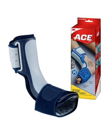 ACE Plantar Fasciitis Sleep Support, Helps Relieve Symptoms of Plantar Fasciitis, One Size Fits Most, Blue Sleep Support (Old)