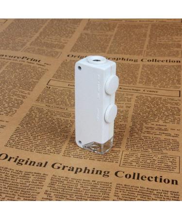 Magnifier 60 Times Magnifying Glass Handheld with Mobile Phone Holder 100 Times Adjustable Portable Identification Magnifying Glass Lofty Ambition - Buy Online on GoSupps.com
