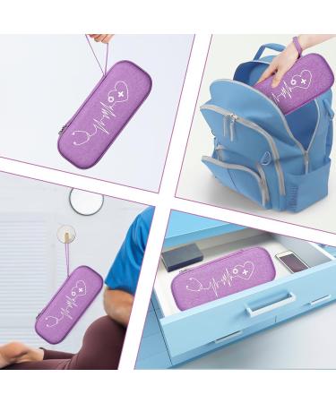 Premium Stethoscope Case for MDF & Littmann Models - Durable Purple with Mesh Pocket for Nurse Accessories - International Shipping Available - Buy Online on GoSupps.com