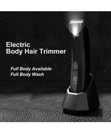 Hair Clippers for Sensitive Areas - Rechargeable IPX7 Electric Body Trimmer & Painless Epilator for Men - Buy Online on GoSupps.com