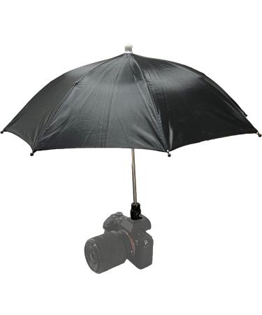 Hot Shoe Umbrella/Sunshade, Protects Camera from Rain, Bird Droppings, Sunlight, Snow, Camera Umbrella, Waterproof Camera Accessory Big