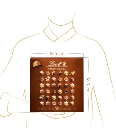 Buy Lindt Nougat Mini Pralin s 165g - Exquisite 36 Chocolate Gift Box | Perfect Praline Treats for Every Occasion - Buy Online on GoSupps.com
