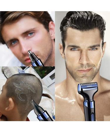 Buy 4-in-1 Rechargeable Ear & Nose Hair Trimmer Clip for Men & Women | Waterproof Facial Hair Remover - Buy Online on GoSupps.com