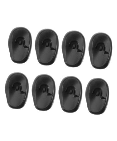 OUNONA 8 pi ces Couvre Oreilles Silicone pour Coloration Capillaire Protection Auditive pour Salon de Coiffure Accessoires de et Soin des Cheveux