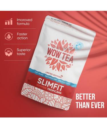  WOW TEA WOW TEA: Summer Tropicana SlimFit Tea - Limited Edition - Buy Online on GoSupps.com