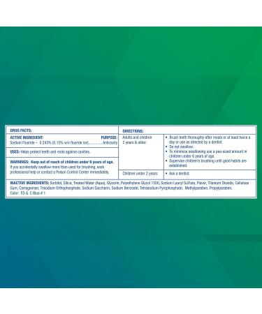 144 Tubes Freshmint 1.5 oz Premium Anticavity Fluoride Toothpaste - ADA Accepted | International Shipping Available - Buy Online on GoSupps.com