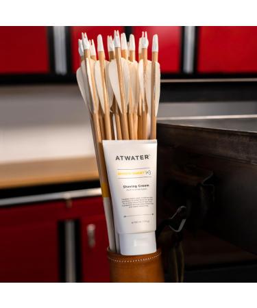 ATWATER Mens Shaving Cream - Pre-Shave & Shave Cream for Sensitive Skin 5 oz | Knick-Free Irritation-Free Protection - Ideal for International Shipping - Buy Online on GoSupps.com