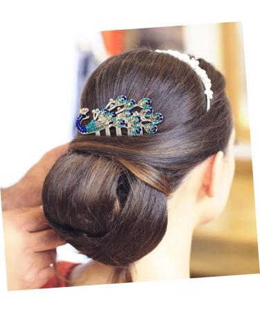Diamond Phoenix Hair Comb Rhinestones Flowers Vintage Bridesmaid - Buy Online on GoSupps.com