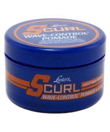 Lusters S-Curl Wave Control Pomade 3oz (88ml) 2 Pack - Define and Style Your Waves - Buy Online on GoSupps.com