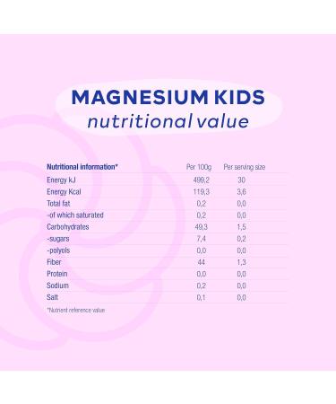 Jelly Pills Kids Gummies 810mg Magnesium Citrate & Vitamin B6 Kids - 70 Vegan Berry Flavored Gummies - No Added Sugars - Reduces Fatigue & Burnout - 90mg Magnesium - Buy Online on GoSupps.com