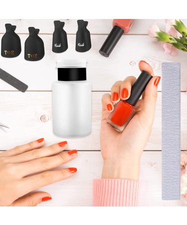 SIQUK Gel Nail Polish Remover Kit - 750 Cotton Pads, Clips & Tools for Perfect Gel Removal - Buy Online on GoSupps.com