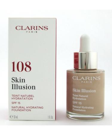 Cortes Skin Illusion Natural Hydrating Foundation # 108 Sand 30 ml./ 1 oz