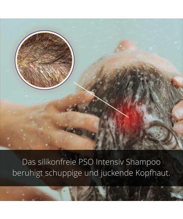  Naturprodukte Schwarz Naturprodukte Schwarz PSO Intensive Shampoo for Dry Itchy Scalp with Hemp Seed Oil and Evening Primrose Oil Black Oats and Lecithin for Skin Irritation - Buy Online on GoSupps.com