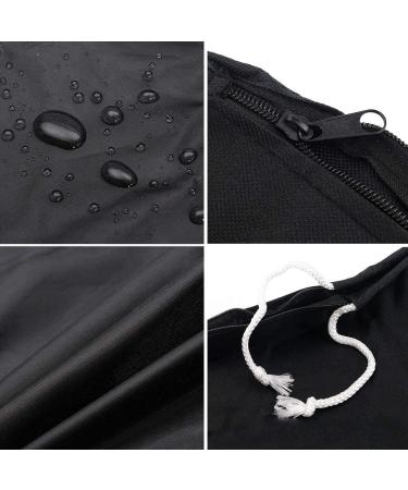 Softclub 60-90 HP Outboard Motor Cover | Waterproof 600D Heavy Duty Fabric | Black Boat Motor Cover for 90 HP Motors - Buy Online on GoSupps.com