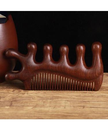 Handmade Scalp Massage Device | Portable Antistatic Comb for Hair Loss Prevention | Ideal for Head Neck & Shoulders - Buy Online on GoSupps.com