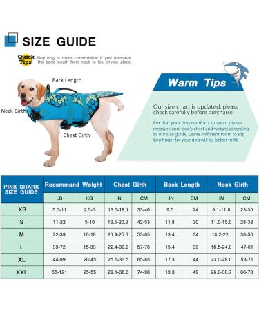Buy Cit toile Dogs Hai Life Jacket - Mermaid Tail Vest for Small Medium & Large Dogs - Glau XS Mermaid-Blue - International Shipping Available - Buy Online on GoSupps.com