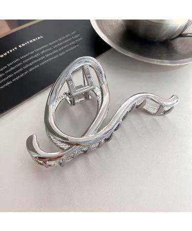 Large Irregular Gold Hair Claw Clip for Thin Hair - Punk Style Q Shape Hair Clamp for Women and Girls - Buy Online on GoSupps.com