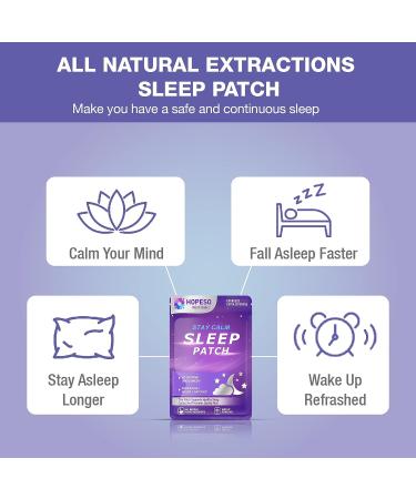 Sleep Patches with Melatonin & Herbal Extracts for Deeper Sleep - 50Pcs - Buy Online on GoSupps.com