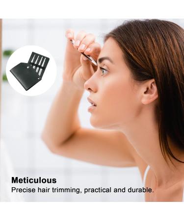 Premium Stainless Steel Eyebrow Cutters & Tweezers | Precision Eyebrow Shears & Nail Sets - Beauty Tools for Fine Hair Removal - Buy Online on GoSupps.com