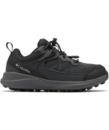 Columbia Trailstorm Hiking Shoe Big Kid - Black/Dark Grey | Ages 8-12 - Buy Online on GoSupps.com