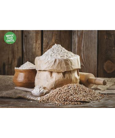 Wholefood Earth Organic Buckwheat Flour 2kg - Raw, GMO-Free & Vegan - Buy Online on GoSupps.com