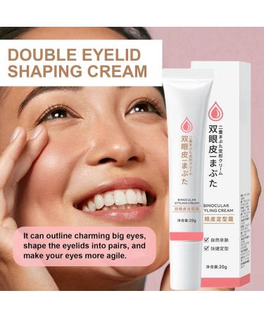 Double Eyelid Styling Cream Waterproof Double-Fold Eyelids Cream Double Eyelid Shaping Cream Double Eyelids Modeling Cream Invisible Double-Fold Eyelid Cream Double Eyelid Glue Eyelid Lifting Cream - Buy Online on GoSupps.com