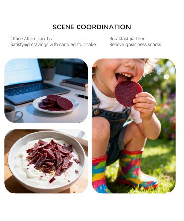 BAYUEDEGUA-Mulberry Hawthorn Tablets 200g/7.05oz No artificial color|No essence|No preservatives Sweet and sour appetizers Healthy and pure.Breakfast pairing Spicy and oily to relieve greasiness. - Buy Online on GoSupps.com