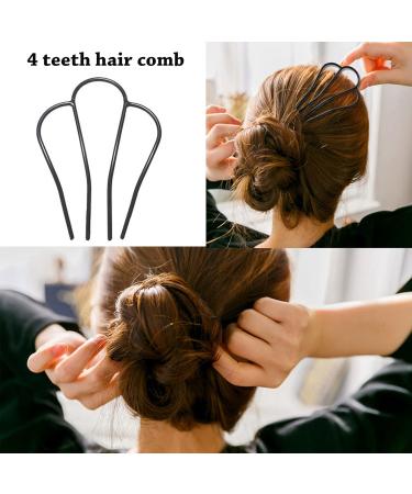 XCSJ 7 PCs Hair Split Cam Metal Combs - Bridal Hairdress Styling Tools & Fashion Accessories for Girls - Buy Online on GoSupps.com