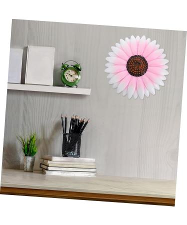 Cabilock Iron Pendant Home Decor Wall Adornment Outdoor Hanging Decor Garden Wall Art Pink - Buy Online on GoSupps.com