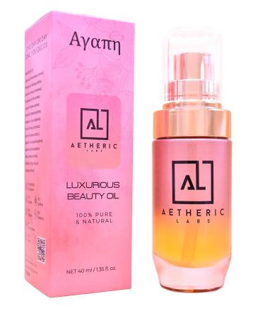 Facial Anti-Aging Beauty oil 100% Natural and Vegan.