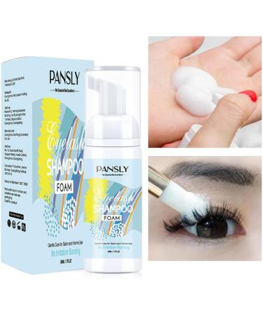 Cleanser | Lash Shampoo for Extensions Eyelash Eyelid Wash and Lash Bath for Salon Use and Home Care Makeup Remover - Buy Online on GoSupps.com