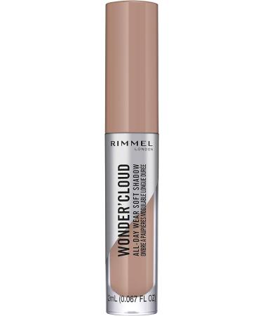Rimmel London Wonder'Cloud Liquid Eyeshadow 002 Foggy Beige - 2 ml (Pack of 1) - Buy Online on GoSupps.com