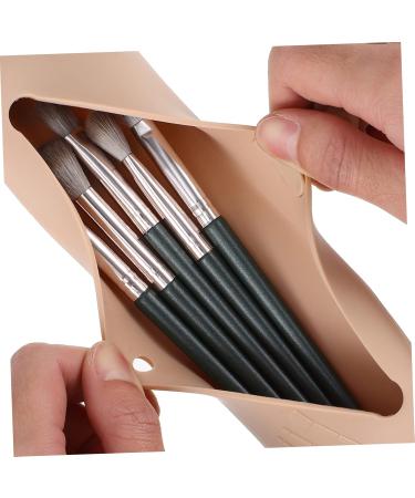 FRCOLOR 10 Pcs Silicone Makeup Brush Holder & Organizer | Travel-Friendly Makeup Storage Bags - Buy Online on GoSupps.com