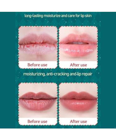 Festive Honey and Fruit Lip Balm Box Set Soothing Lip Care Holiday Gift Package Cherry One Size One Size Cherry - Buy Online on GoSupps.com