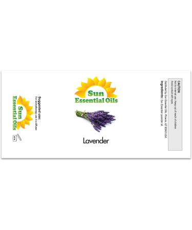 Sun Lavender Essential Oil 4oz - Premium 100% Pure Oil for Aromatherapy - 4 Fl Oz Bottle (Pack of 1) - Buy Online on GoSupps.com