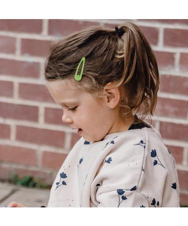 Kysun 30 Piece Metal Snap Hair Clips Set for Kids & Women - Multicolored Barrettes & Hair Accessories - Buy Online on GoSupps.com