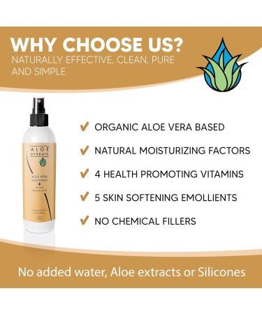 Hydrating Body Lotion Spray with Hyaluronic Acid & Aloe Vera | Moisturize Soften & Nourish Skin International Shipping Available - Buy Online on GoSupps.com