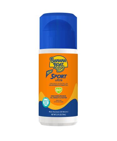 Banana Boat Sport Ultra SPF 60 Roll On Sunscreen  2.5oz | Sunscreen Roller  Travel Size Sunscreen  Oxybenzone Free Sunscreen  SPF 60 Sunscreen Roll On  Water Resistant Sunscreen SPF 60  2.5oz