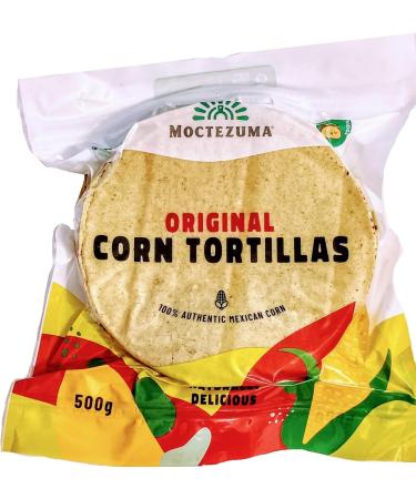 5 Genuine Mexican Tortillas with Nixtamal 500g Vegan Non-GMO Gluten Free - Buy Online on GoSupps.com