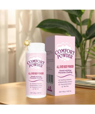 Poudre Anti-Transpiration 100g - Poudre Absorbante Anti-Transpiration | Produit Rafra chissant Anti-Sueur Pour Aissels Fesses Hommes Femmes - Buy Online on GoSupps.com